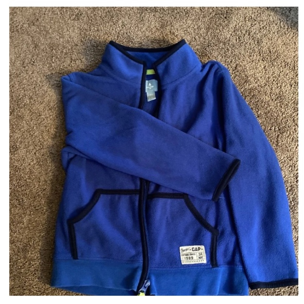 BabyGap light  fleece jacket size 5
